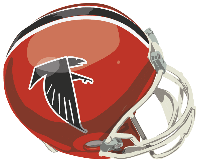 Atlanta Falcons 1978-1983 Helmet logo iron on transfers for T-shirts